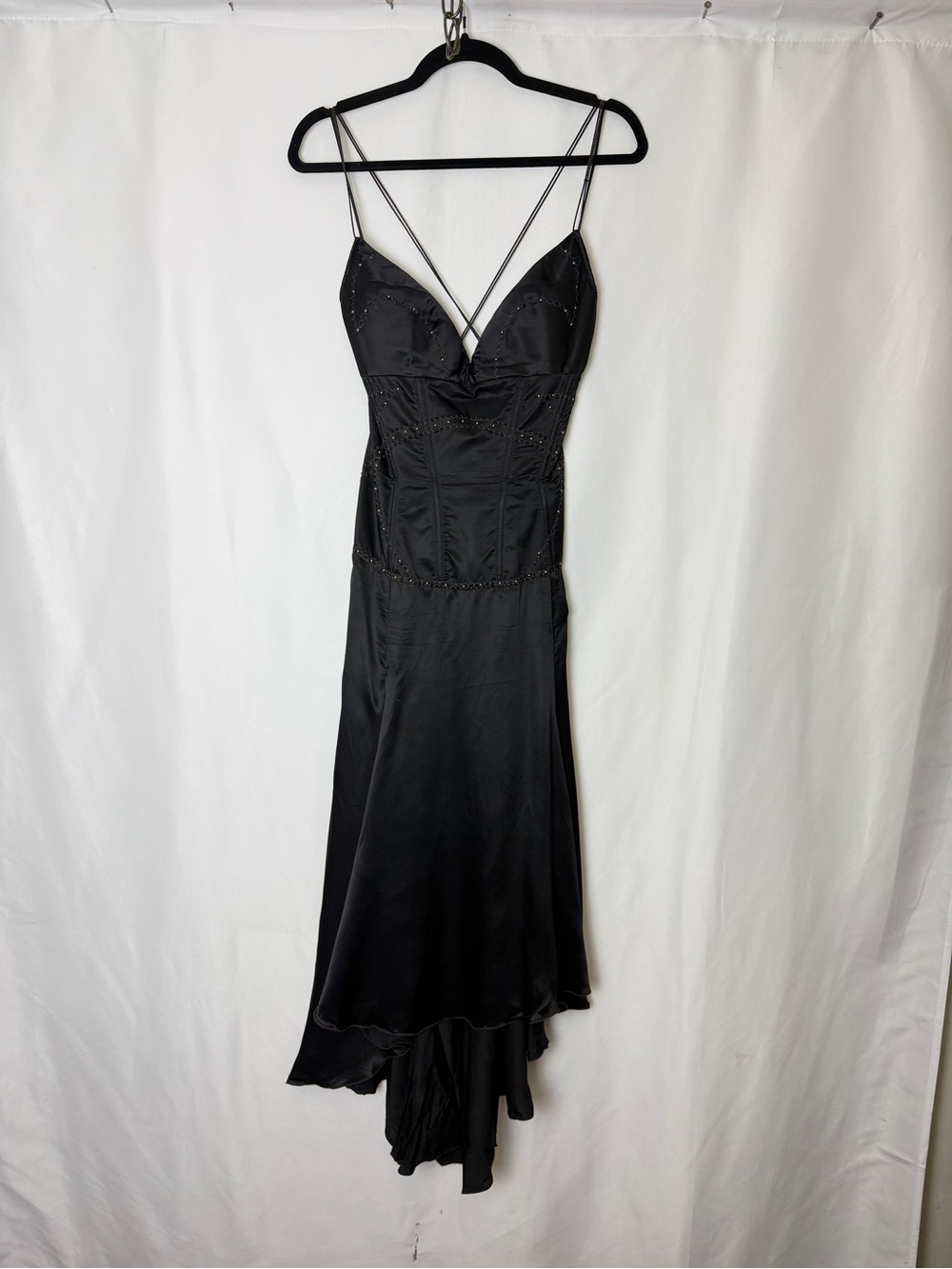Just Cavalli Chocolate Brown Evening Dress